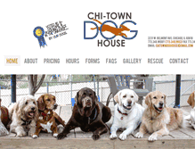 Tablet Screenshot of chitowndoghouse.com